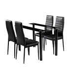Eco-friendly Dining Room Sets High Quality Nordic Style Furniture Design Table 4 6 Chairs