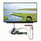High color gamut white LED Backlight 15.6 inch LCD Display eDP to lvds converter 1366x768 touch screen panel assembled