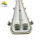 5 years Warranty Parking Garage Batten Fitting Waterproof Fixture Vapor Tight Ip65 Tri-Proof LED Linear Light