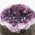 Wedding Gift Top Quality Natural Amethyst Crystal Sphere With Wonderful Geode For Wedding Gift