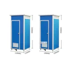 Mobile site temporary toilet outdoor shower room bathroom outdoor environmental protection mobile toilet
