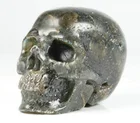 Labradorite Carved 2.0 Inch Labradorite Carved Crystal Skull Realistic Crystal Healing For Sale