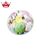 China Professional Promotion Cheap Custom Design Logo Printed Gifts Crystal Clear 3D Fridge Magnets