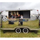 Street business Food Trailer High Quality Airstream Food Truck