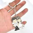 Wedding and Valentine's Day promotional gifts couple keychain wedding souvenirs guests