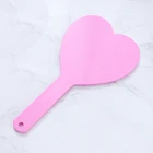 Mirror Custom Handheld Makeup Mirror Vintage Personalized Mini Pink Heart Hand Held Mirror With Logo
