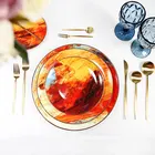 wholesale porcelain platters serving dish 24piece dinner sets india style dinner sets