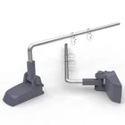 Grey magnetic base for POS display magnetic banner sign holder
