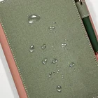 Storage A4 PU Ring Binder Display Notebook Organizer Business Office File Folder