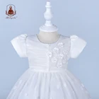 Latest Designs Newborn Baby Clothes Infant Net Frock Lovely Elegant 0 - 2 Years Girl Dress For Party