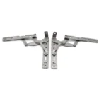 Stainless Steel Hinge Quality Adjustable 304 Stainless Steel Friction Stay European Groove 180 Degree Hinge