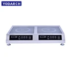 Double Cooker Burner Double Cook 1800W 3500W Touch Control Induction Multi Cooker 2 Burner