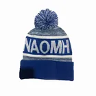 Promotional mens jacquard custom made skull beanies hats outdoor sport bonnet hat