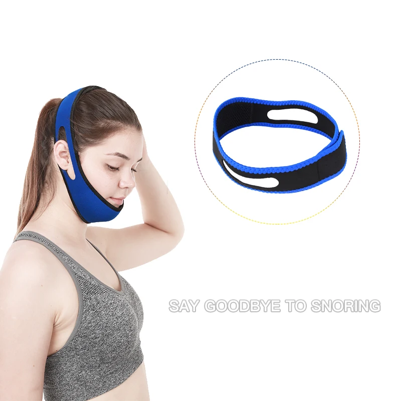 Ceinture De Menton Pour Protection Du Sommeil En Néoprène Outil Anti