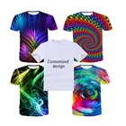 Sublimation T-shirt High Quality All Over 3D Sublimation Printing Men T-shirt