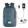 Laptop School Anti Theft Water Resistant College Bookbag Usb Mochilas Unisex Custom Backpack Mochila USB backpack