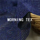 Shining Polyester Lurex Fringe Stripe Fabric For Girls' Garment
