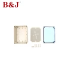 Custom 150x200x100 mm Size IP68 Waterproof Transparent Plastic Enclosure Case Junction Box