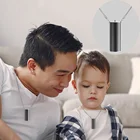 Fashion rechargeable USB air cleaner ionizer mini portable negative ion personal wearable necklace air purifier