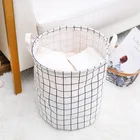 Camp Laundry Foldable Bags Animal Commercial Clothes Folding Basket Cotton For Blankets Toys