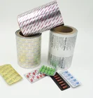 blistering Aluminium foil with lacquered and printed for tablets and pills packaging