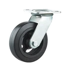 High Quality 4/5/6/8 Inch Iron Core Rubber Caster Wheel