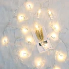 Clip String Led Clip String Lights Colored Battery Powered Operated Garland Card Photo Clip Led String Light