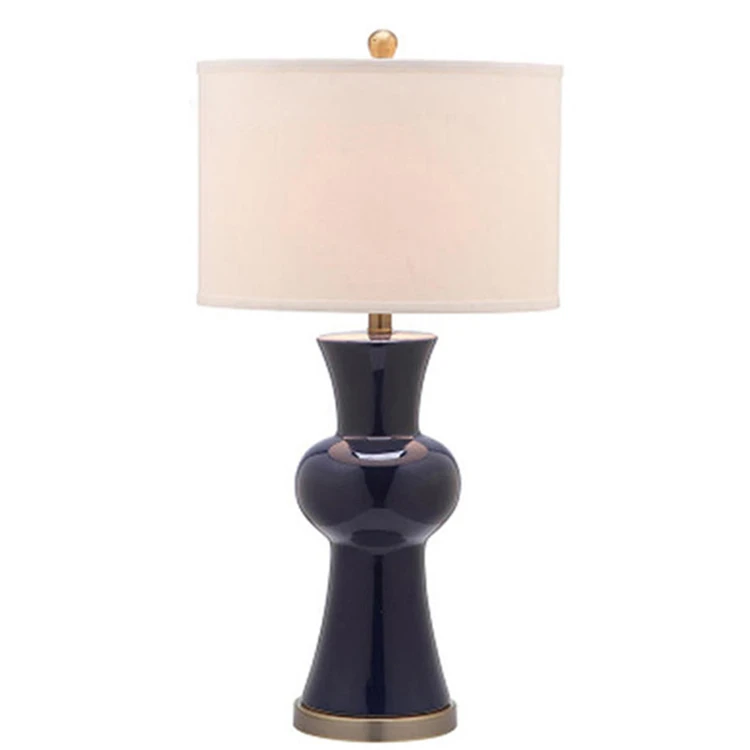 Home decorative chinese porcelain vase table lamp for Home Hotel Bedside Lamp