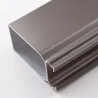 Factory wholesale aluminum extrusion profiles powder coating for industry frame windows and doors aluminum processing