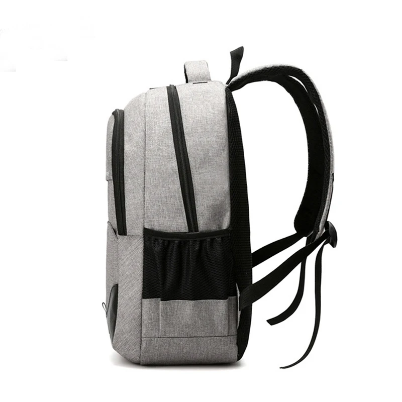 large capacity 17 inch waterproof USB casual men laptop backpack bag