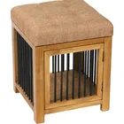 Bailey wooden metal frame pet dog cages carriers houses