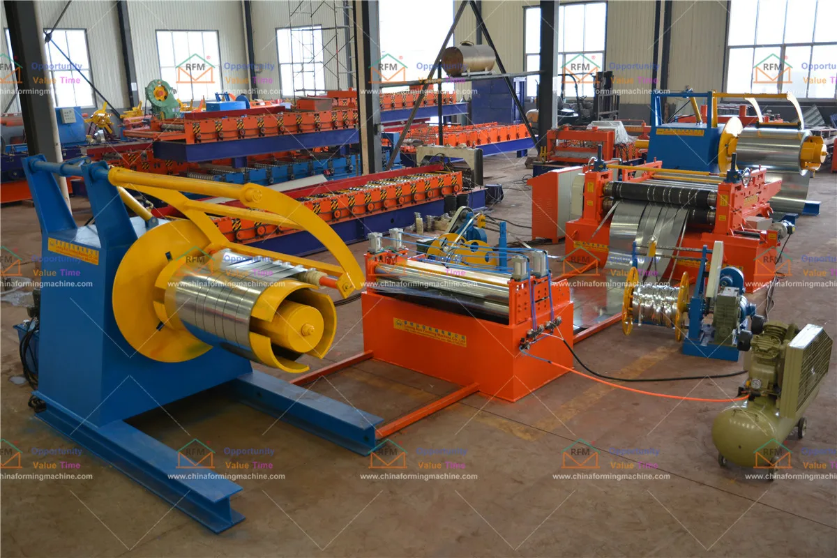 Middle East steel industry Slitting Line roll forming machine