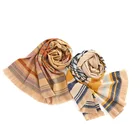 Warm Splice stripe Fashion joker pashmina Scarf shawl