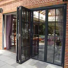 JBD custom decorative glass interior double bifold doors sliding bifold doors