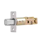 single deadbolt mortise door lock body 60 / 70 mm adjustable tubular mechanical door lockcase