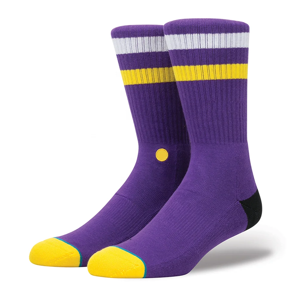 purple sports socks