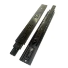 45mm linear guide rail 3 sections open drawer self locking tracks