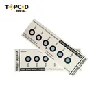 Packaging Customization 6 Humidity Indicator Card 6 Dots Cobalt Dichloride Free Anti Humidity Indicator Card Packaging