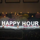 Electronic Holiday Lighting Electronic Signs ABCMIX Letters For Home Party Holiday Decoration