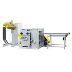 Steel rolls cutter metal shearing machine auto cut to length line