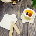 Wood Tray Food Factory Custom Wood Tray Disposable Afternoon Tea Cake Food Tray