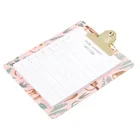 Clip Board 80gsm Offset Paper 1c/0 Clip Board Promocional Clipboard Hardware Letter Kraft Clip Board With Storage