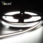 IP65 Waterproof FPC flexible cob led strip 5M DC24V 15Watt RA90 1120chips cuttable 50mm each pcs No spot Linear light