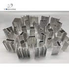 Silver Anodizing Aluminium Construction Profiles 6063 T5