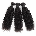 Wendyhair Kinky Curly Human Hair Wigs 8~30Inch Natural Black Bundle In Stock