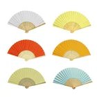 Hand Fans Hand Fan Wood Customised Folding Spanish Wooden Hand Fans With Custom Logo For Kids
