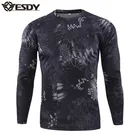 ESDY New U. S. Outdoor sports Camo Tactical Military army long shirt