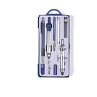Metal compass and divider for geometry school stationary