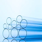 Transparent borosilicate soda lime test tube glass producer pyrex glass tubing