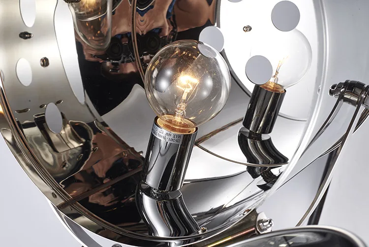 Artdecolite Nodic industrial Vintage Designer Stainless Steel metal stand Tripod Floor Lamp